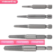 【VIVA⭐】Screw Extractor Center Drill Bits Guide Set Broken Damaged Bolt Remover Removal
