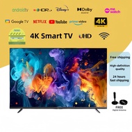 Smart TV 4K Android TV | Google TV| 32 43 55inch Digital TV | Wifi |Netflix&Youtube | Dolby Audio