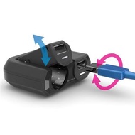 EXEA 纖薄型車載雙12V/雙USB插座充電器