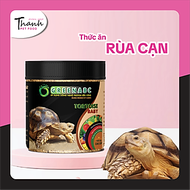 Thức ăn bò sát Rùa Cạn nhãn GREENABC - Tortoise – Sulcata – Hạn chế urat, mai cứng, tăng trưởng nhan