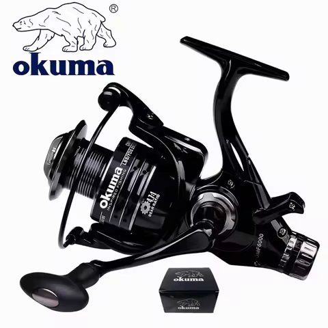 Okuma Metal 3000-6000 Spinning Fishing Reel Saltwater Jigging Reel Ultralight Surfcasting Spinning R