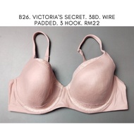 B26. VICTORIA'S SECRET BRA 38D