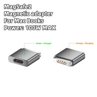 USB-C to MagSafe 2 Magnetic Charging Adapter 100W Fast Charge for MacBook Air Pro  A1398/A1424/MC976