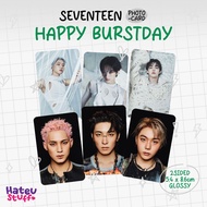 Seventeen Unofficial Photocard HAPPY BURSTDAY