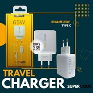 Realme USB C 65W 65 watt Charger Original Type COriginal / Supports All USB Type C 65Watt Relmi Real