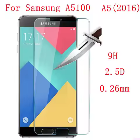 Tempered Glass For Samsung Galaxy A5 2015 2016 A5100 A510F A510 A500 A500F A5000 Screen Protector Fi