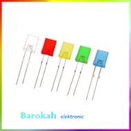 10 Pcs Led Square 2x5x7 Square Cube Light Diffused Flat Flat Square Lamp