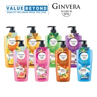 Ginvera World Spa Shower Scrub Body Wash 750ml <M3>