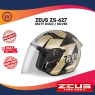 Helmet Zeus ZS627 ZS-627 Zeus Helmet (Ready Stock) Helmet Open Face Zeus