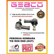 🔥PREMIUM TIE ROD END (OUTER) PERODUA KEMBARA SET (2PCS) 【GEBCO】 45046-87401