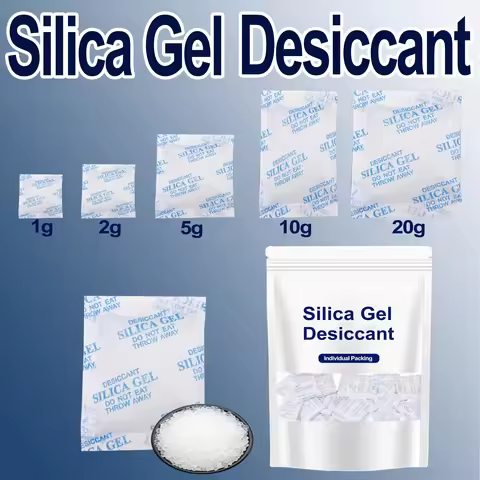 1g/2g/5g/10g/20g Nonwovens Silica Gel Desiccant Damp Moisture Dehumidifier Absorber Bag For Kitchen 