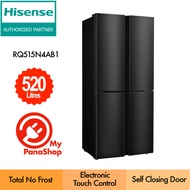 Hisense 4 Doors Inverter Refrigerator (520L) RQ515N4AB1 / RQ555N4ABN