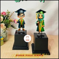 Custom Acrylic Graduation Trophy - Award Trophy