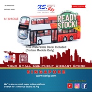 ∆ READY STOCK ∇ Diecast Toy Singapore/Malaysia Bus 1/120 E500\B8L\B9TL\Gemilang\A95 Series (Various 