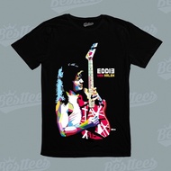 Eddie Van Halen American Heavy Metal Pop Music Band Cool Tee T-Shirt