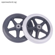 openwaterd 6 Inch Wheels Smooth Flexible Heavy Duty Wheelchair Front Castor Solid Tire Wheel Wheelchair Replacement Parts sg