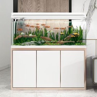 Self Fish Tank Cleaning With Cabinet / Aquarium Light 60/80/100/120Cm /   6080100120Cm