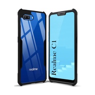 Realme C1 Case Transparent Armor Shockproof Case