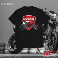 Biker T-Shirt - Ducati Hypermotard 02 Unisex Short Sleeve T-Shirt With Big Size For Men And Women