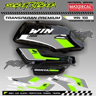 WIN Striping WIN Sticker Variation WIN UV TRANSPARENT CODE 55 PREMIUM MAXDECAL MATERIAL