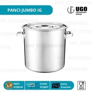 🔥 BEST SELLER UGO PANCI JUMBO STAINLESS TEBAL 30-50 CM | PANCI DANDANG STAINLESS STEEL | PANCI BESA