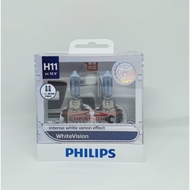 PHILIPS Car Light Bulb White Vision 3700K H11