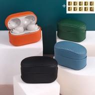 Shock Absorbing Full Protective PU Leather Case Pouch Cover Bag for Sony WF-1000XM4 Wireless Earbuds