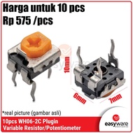 10x WH06-2C-101 100R Plugin Variable Resistor Potentiometer WH06 2C 100R 500R 1K 2K 5K 10K 20K 50K 1
