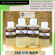 PARFUM BIBIT 212 VIP MAN MEN ( 100 ML MURNI TANPA CAMPURAN ) - PERFUME VIP - Parfum Pria Non Alkohol 212 Vip Men Minyak Wangi Pria Tahan Lama Farfum - Parfum Bibit Murni 212 Vip Man 100 ml