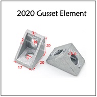 SMEGA Gusset Element for Aluminium Profile 2020/2828/3030/4040/4545 KLUANG JOHOR