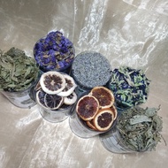 Tisane Flora Tea Jar pack/Flower Tea/ Artisan Tea/Gift Jar