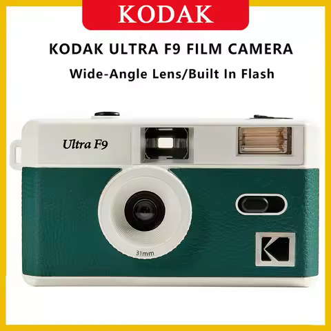 Original Kodak Ultra F9 F9S Retro Camera Film Camera 35mm 135mm Film With Flash Manual Non-Disposabl