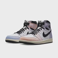 NIKE AIR JORDAN 1 RETRO HI OG CRAFT 男籃球鞋-粉紫-DX0054805 US8 粉紅色