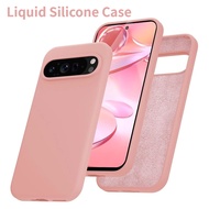 For Google Pixel 10 9a 9 Pro XL Case Liquid Silicone Silky Touch Phone Back Cover For Google Pixel 7