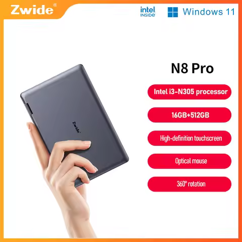 Zwide N8 Pro Mini Laptop 8-inch touch screen two-in-one convenient pocket business trip business off