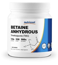 [PRE-ORDER] NUTRICOST BETAINE ANHYDROUS TRIMETHYLGLYCINE (TMG) POWDER 500 GRAMS (ETA: 2022-12-11)