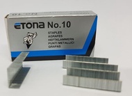 Isi Staples Etona kecil No. 10 Kecil - 1 Kotak