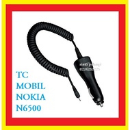 NOKIA CAR CHARGER NOKIA CAR CHARGER N6500C DC-6 5V-0.55A PLUG 200046