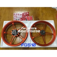 Ready Stock RCB FG510 FORGED Rim Orange/Red/Blue