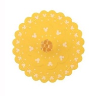 🇯🇵日本直送 Disney Mickey Mouse Silicone Cup Cover Mug Lid Floral Design Flower Flower Seal Rubber Campin