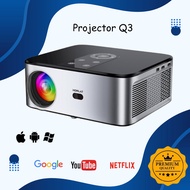 Projektor Rumah 8K UHD wifi HighBright projector 900 ANSI Autofocus home cinema clear