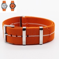 18mm 20mm 22mm Nylon Elasticity Strap NATO Parachute Braided Watch Band for Galaxy 46mm 42mm gear s3