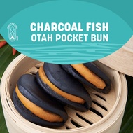Dish The Fish Charcoal Fish Otah Pocket Bun (6 Buns x 2 packs)