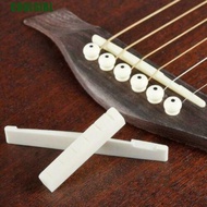 COOLGIRL Guitar Bridge Saddle Electric Guitar Bone Nut Musical 1 Set Guitar Saddle Guitar Nut 6 Stri