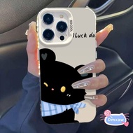 Cute Cartoon Scarf Cat Phone Case For Realme C75 C75X C67 C65 C63 C61 C55 C53 C35 C33 C31 C30s C25s 