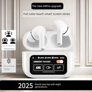bluetooth earphone earpod Huaqiangbei A9Pro Bluetooth Headset Smart Touch Screen ANC Noise Cancellat