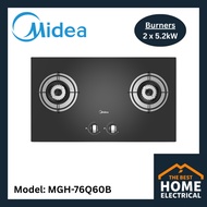 Midea 5.2kW 2-Burner Built-In Gas Cooker MGH-76Q60B