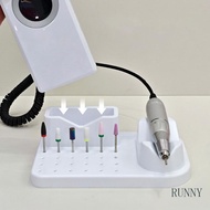 RUNNY Nail Drill Machine Holder Acrylic Nail Drill Bits Holder Nail Efile Display Stand Organizer fo