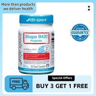 【Buy 3 get 1】Ready stock- Life Space Shape B420 Probiotic - 15 Billion CFU Digestive & Shape Supplem