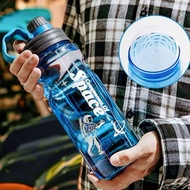 2000ML/3000ML Sport Water Bottle with Handle Large Capacity Water Bottle with Hander strap Botol